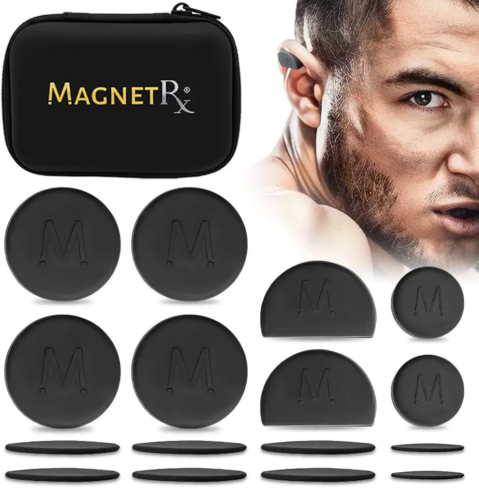 Cauliflower Ear Magnets 8 Multi-Size Magnets & Spacers with Case V645