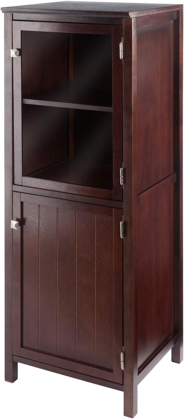 Walnut Cabinet/Cupboard, 47.44 H Z388673