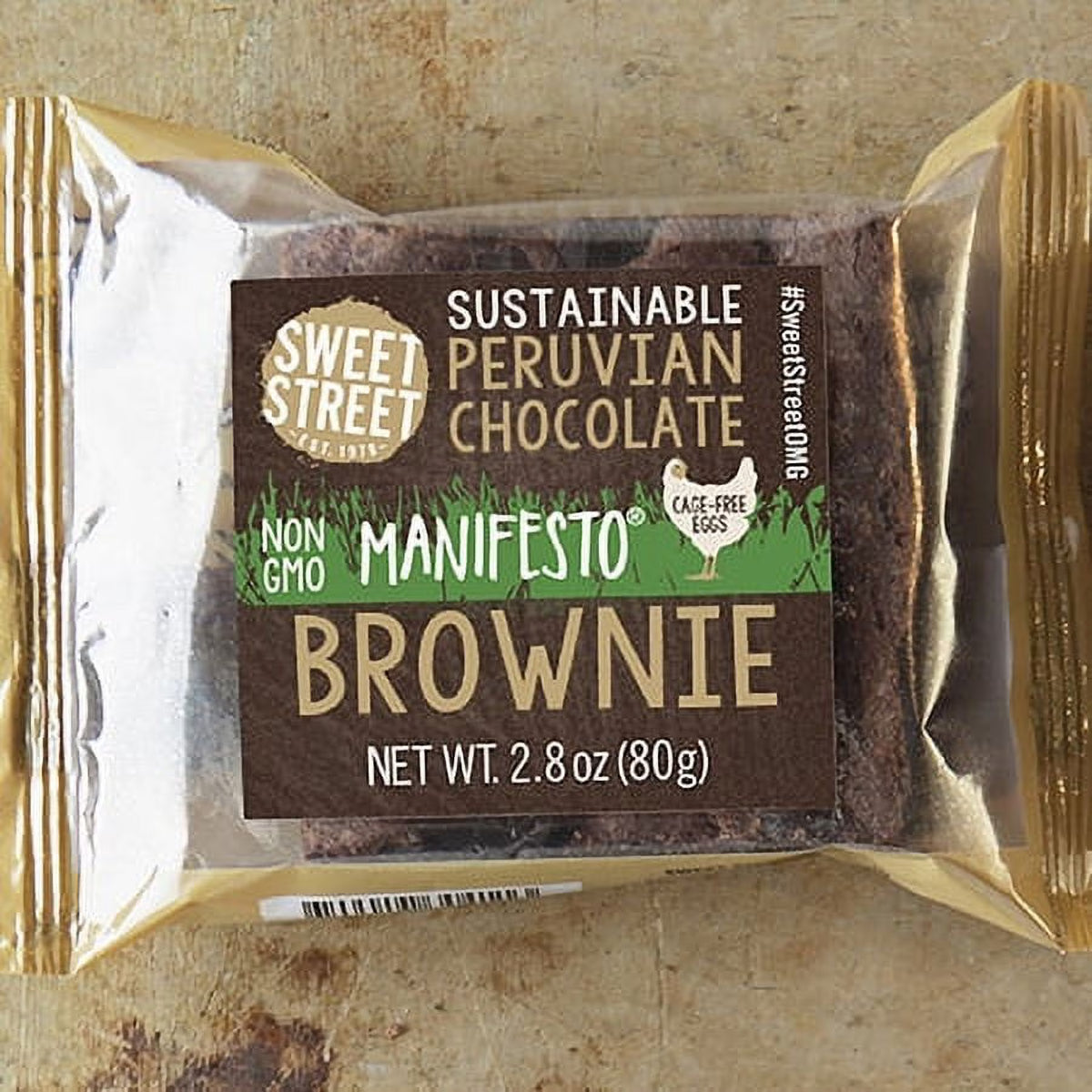 Individually Wrapped Peruvian Chocolate Brownie 2.8 oz (48 Count) P567657