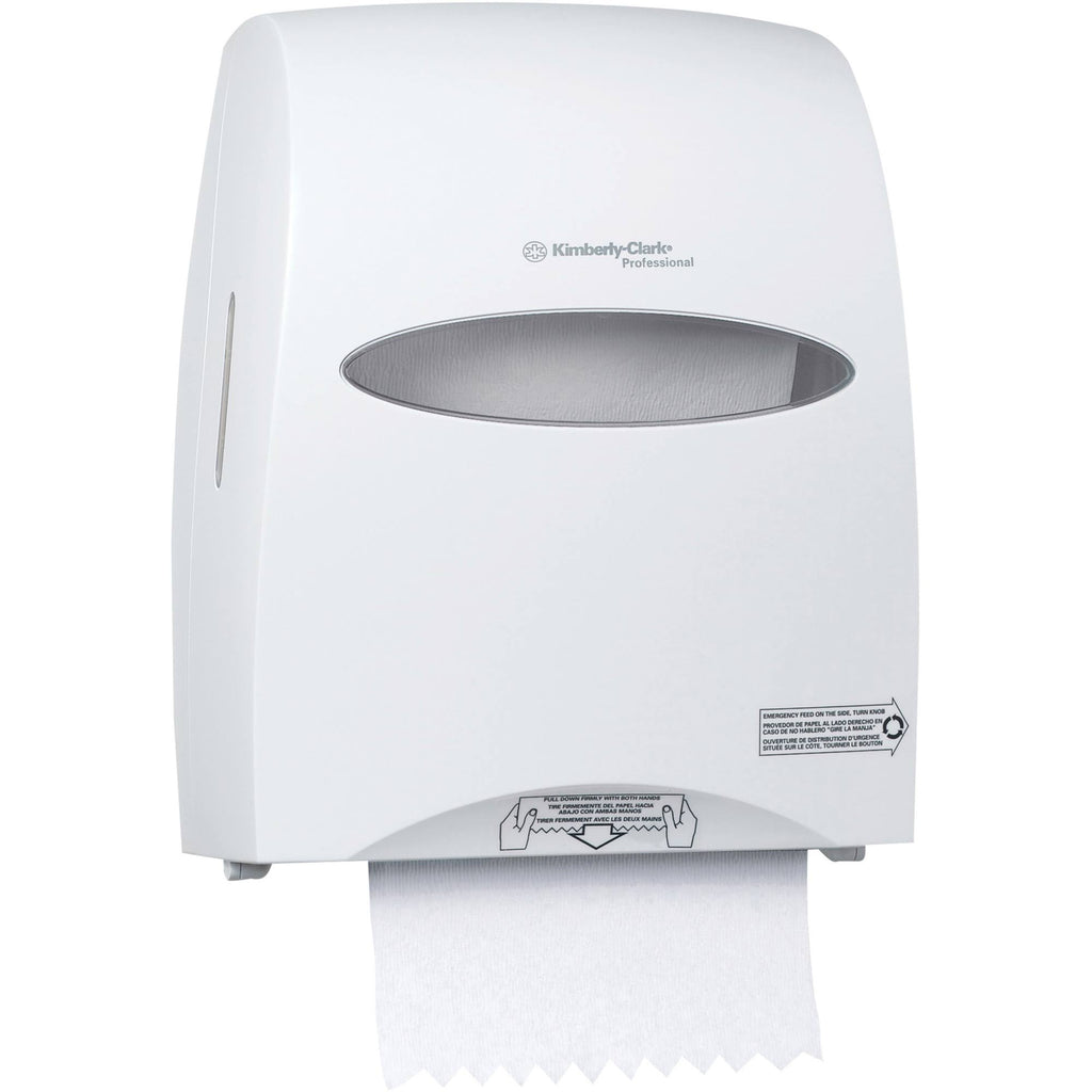 White Sanitouch Roll Towel Dispenser X742