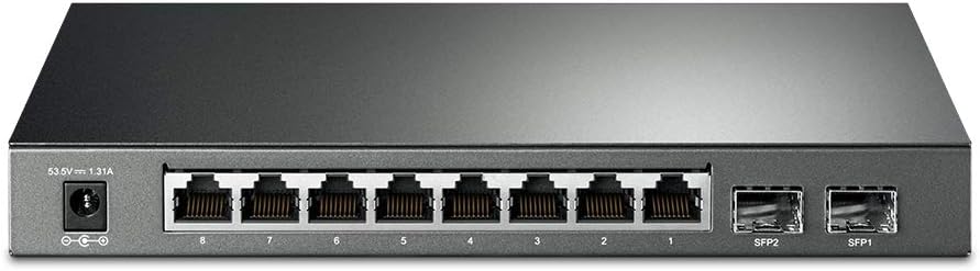 8 Port Gigabit Smart Managed PoE Switch with 2 SFP Slots O902654