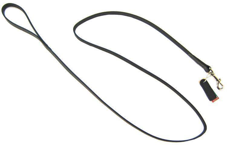 Leather Lead - 6' Long - Black N370