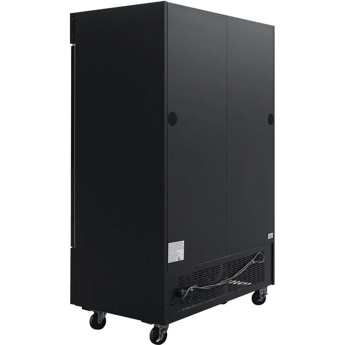 Black 45 Cu. Ft. Glass Door Merchandiser Freezer Q706