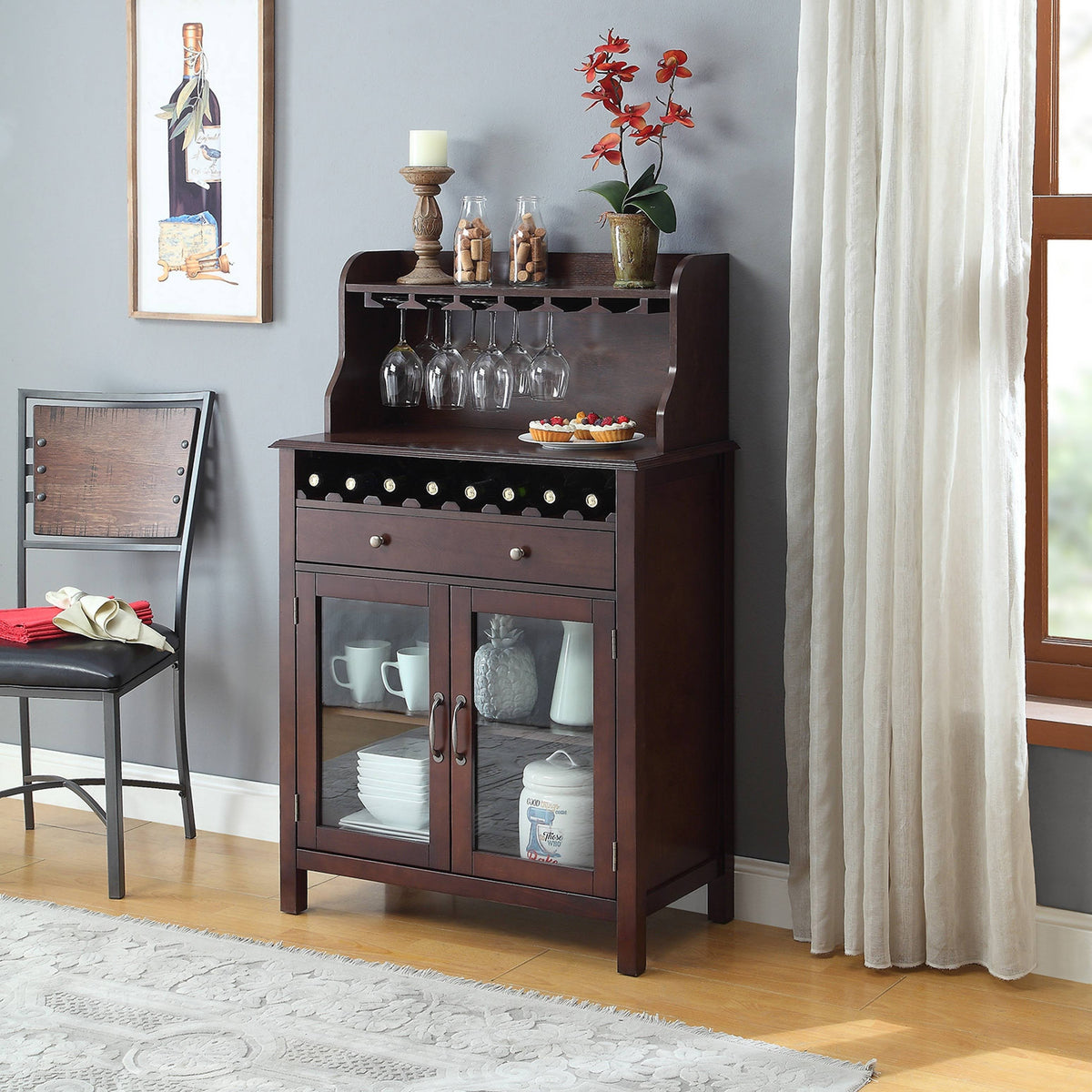 Black Bar Cabinet G423585