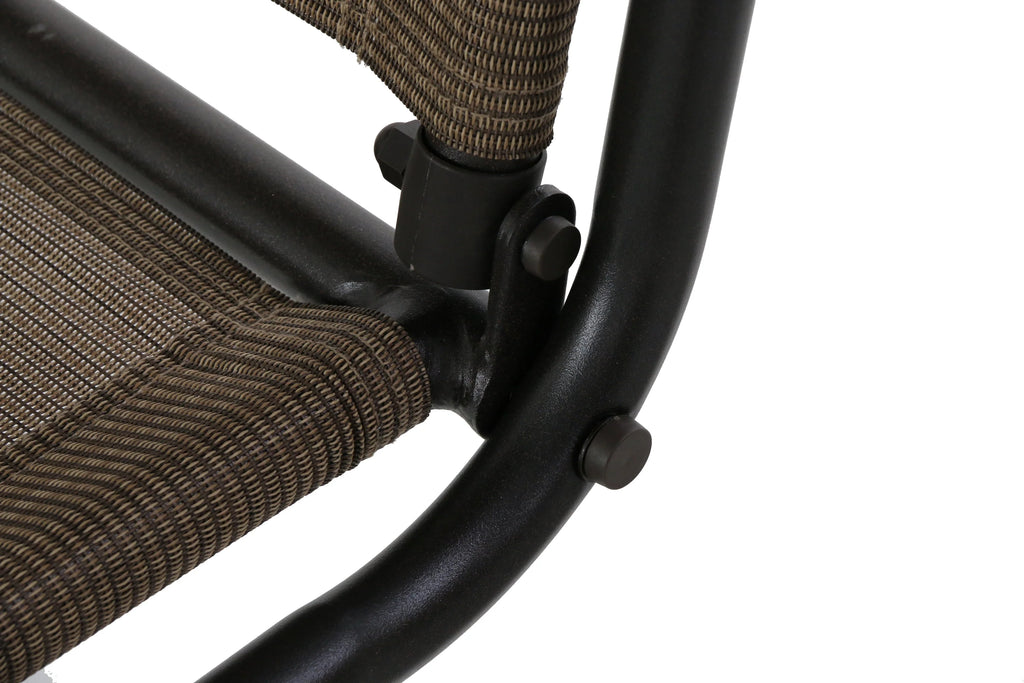 2-Seat Steel Canopy Porch Swing L50357