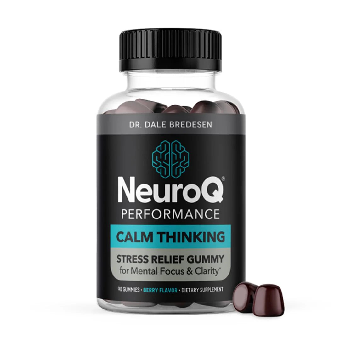 Calm Focus Gummies with Ashwagandha GABA L-Theanine Lemon Balm Chamomile 90 Gummies S377