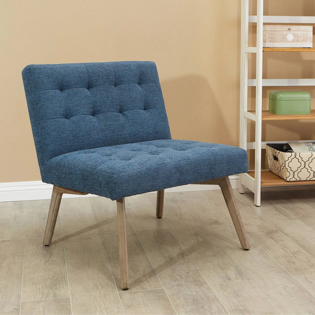 Blue Fabric Sadie Chair P4335
