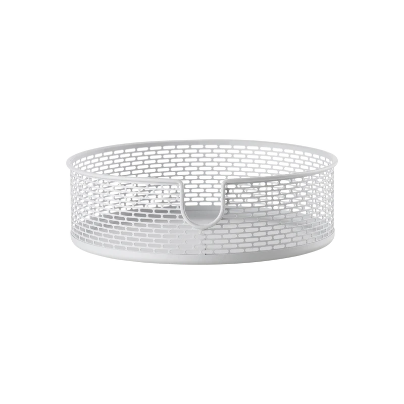 Basket 20 x 6,5 cm White J718