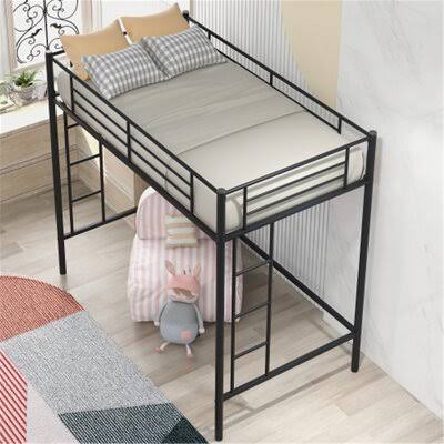 Twin Loft Bed Frame Black H249214