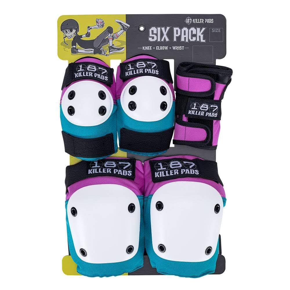 Pink Teal Adult Six Pack I22340