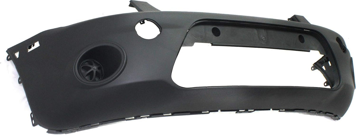 Front Bumper Cover Textured Dark Gray with Signal Light Hole Y702570