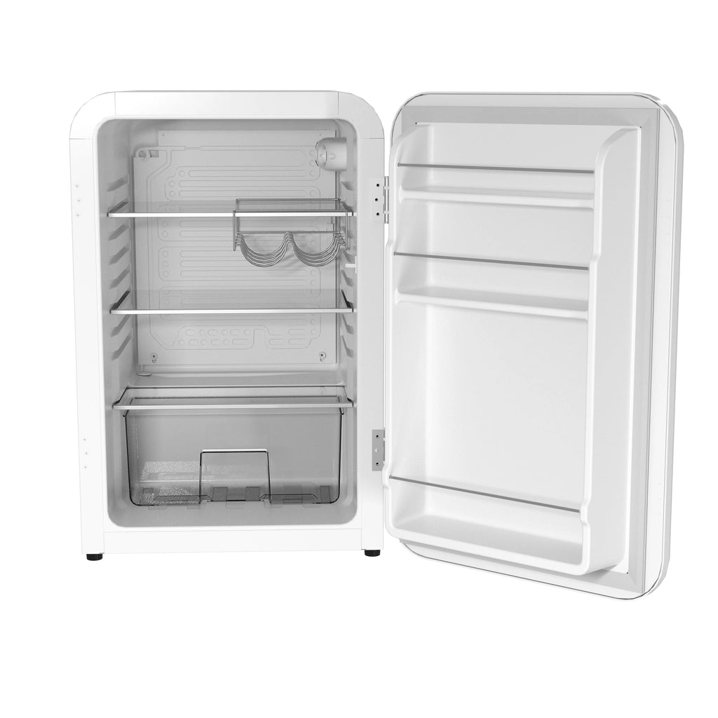 White Freestanding Mini Fridge 3.74Cu.ft. A270348