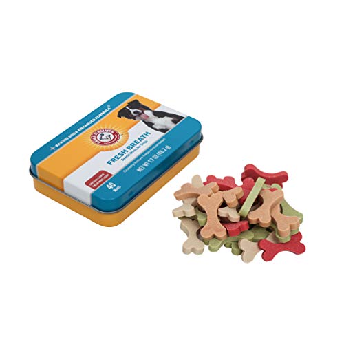 Chicken Flavor Dental Mints for Dogs, 40 Count A135627