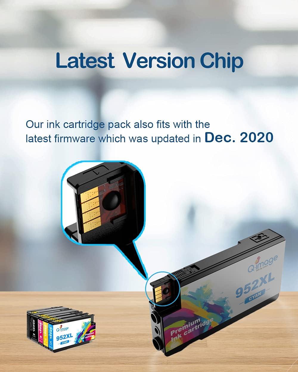 Ink Cartridges Combo Pack 4 Pack (1 Black, 1 Cyan, 1 Magenta, 1 Yellow) Q27341