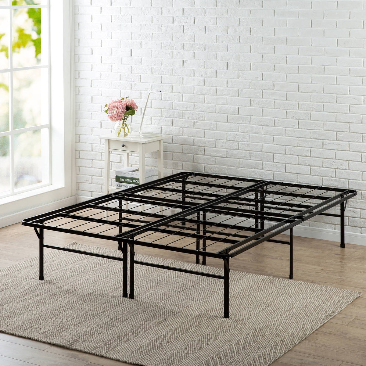 16" Metal Heavy Duty Mattress Foundation Queen M85122