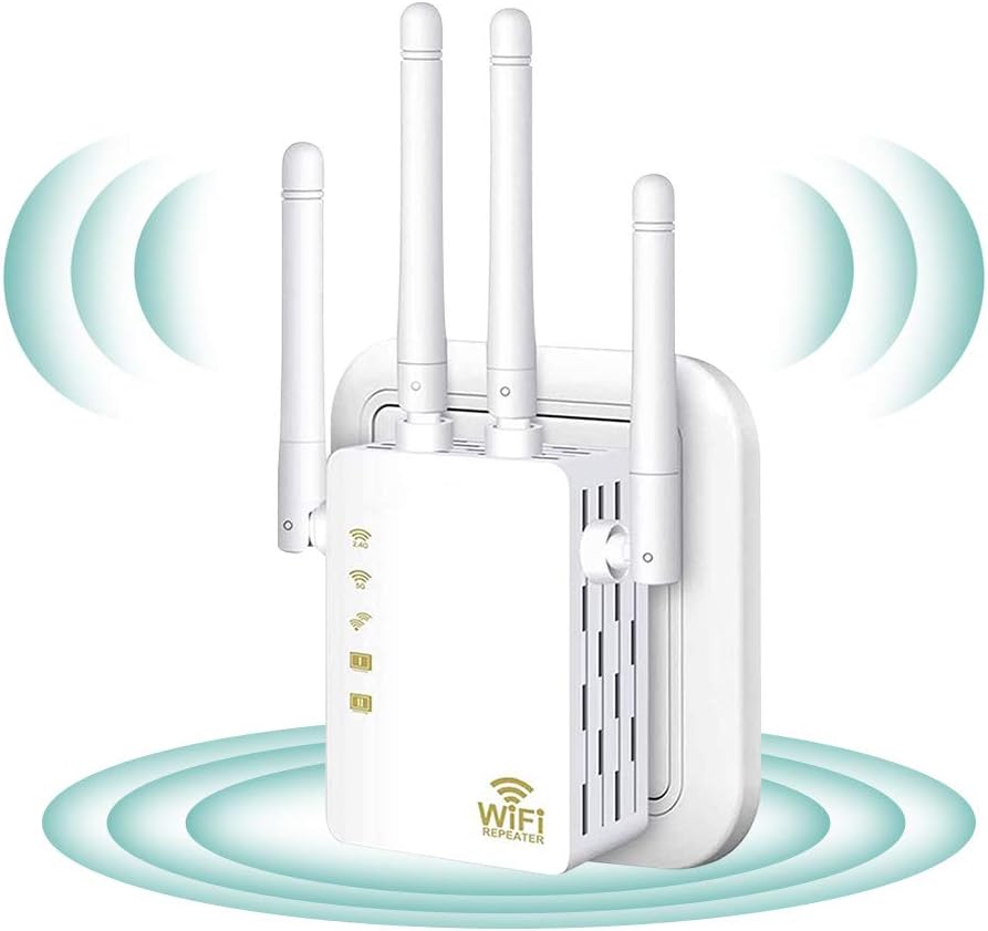 WiFi Extender 1200Mbps Dual Band 2.4G 5G Pack of 2 B17796