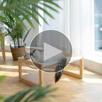 Dog Bed Cat Bed Wooden Cat Hammock H54582