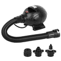 Portable 800W Electric Air Pump Inflator Deflator with 3 Nozzles W9103
