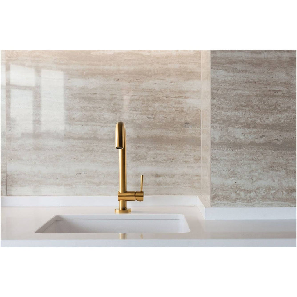 Chrome Single Hole Lavatory Faucet S2120