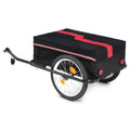 Bike Cargo Trailer with Removable Cover, 16 Wheels, Red A488124