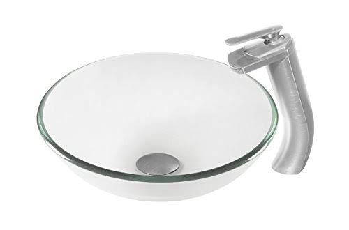 Brushed Nickel Waterfall Vessel Faucet P760