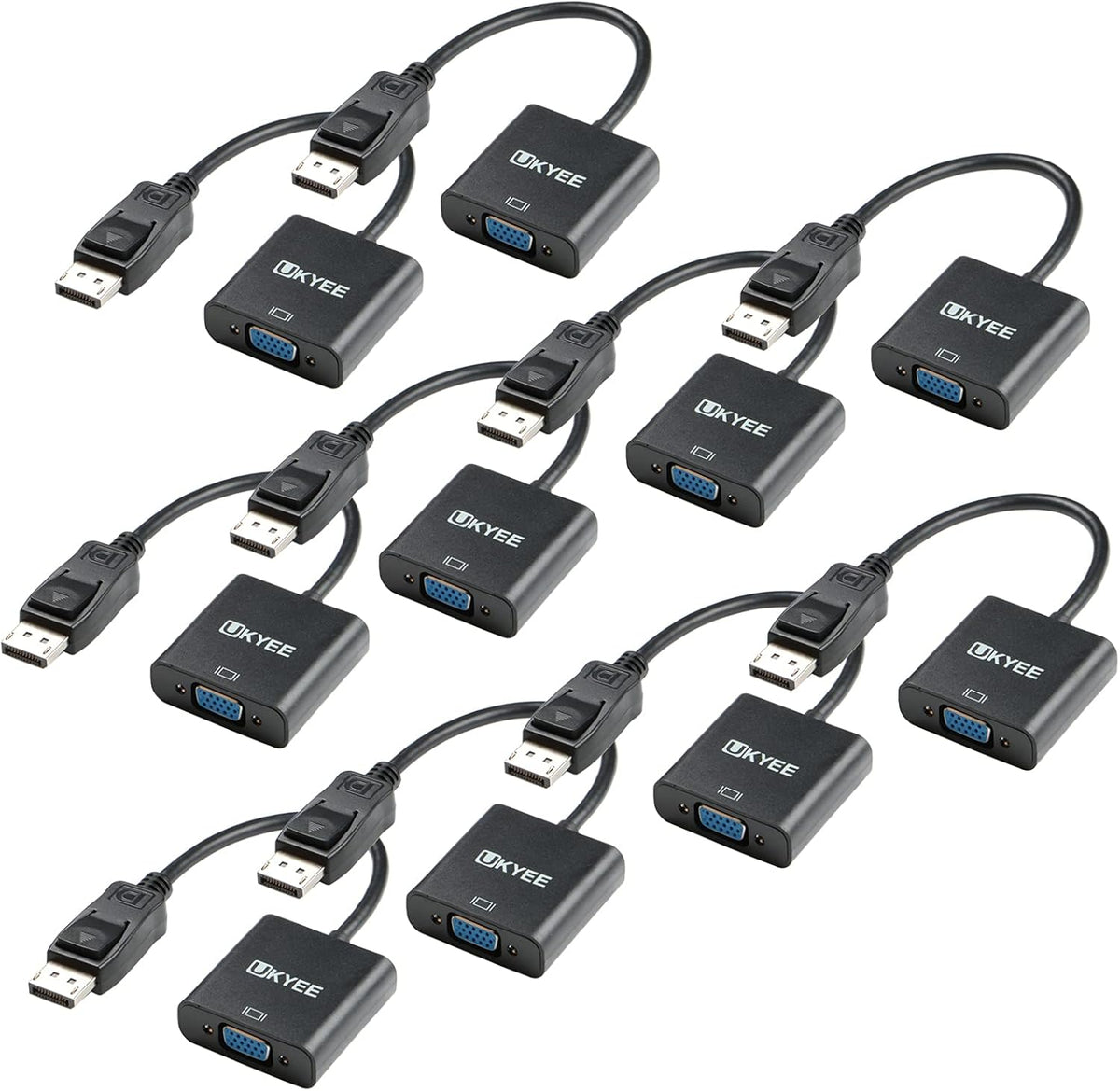 DisplayPort to VGA Adapter 10-Pack, Male to Female Converter Cable R949013