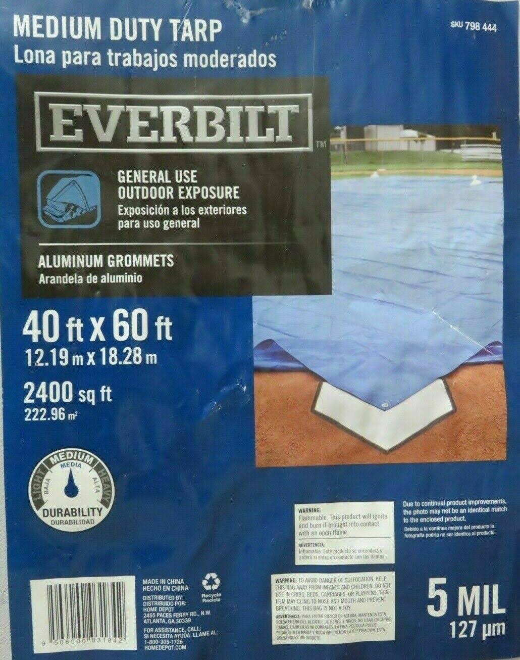 Blue Medium Duty Tarp Y92862