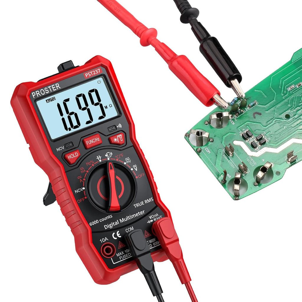 6000 Counts TRMS Auto Range Digital Multimeter S2514