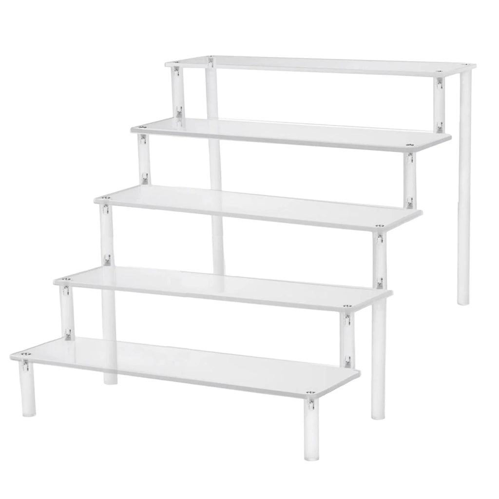 5 Tier Clear Acrylic Display Riser Shelf N909680