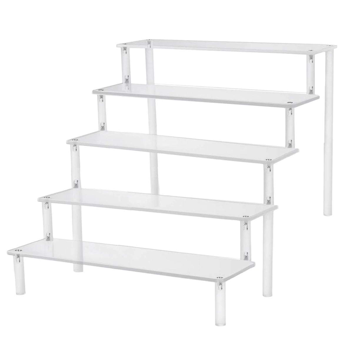 5 Tier Clear Acrylic Display Riser Shelf N909680