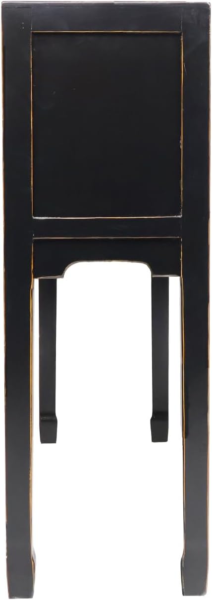 Black Lacquer Console Table M700
