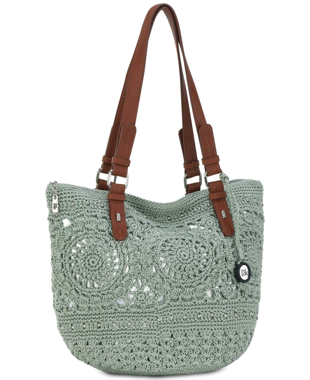 Black Crochet Shopper Bag R1948