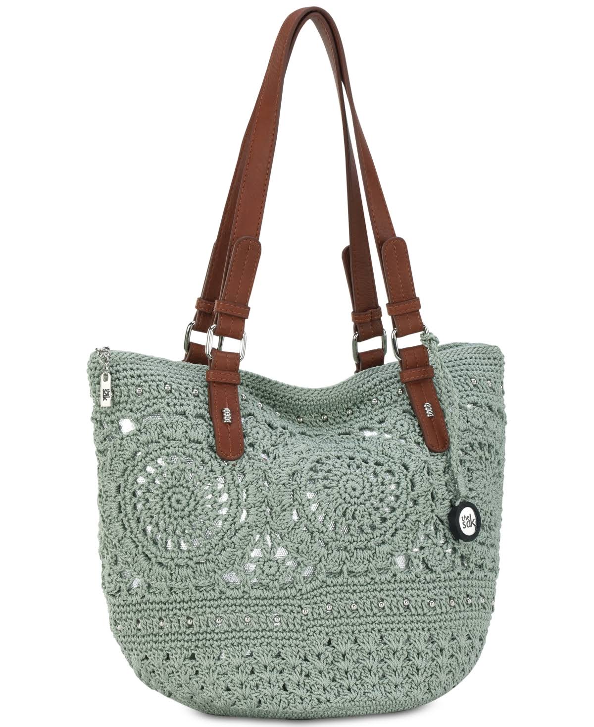 Black Crochet Shopper Bag R1948