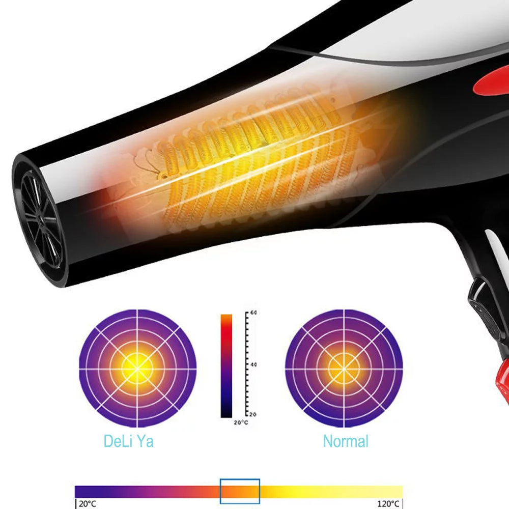 2200W Black Hair Dryer S2709