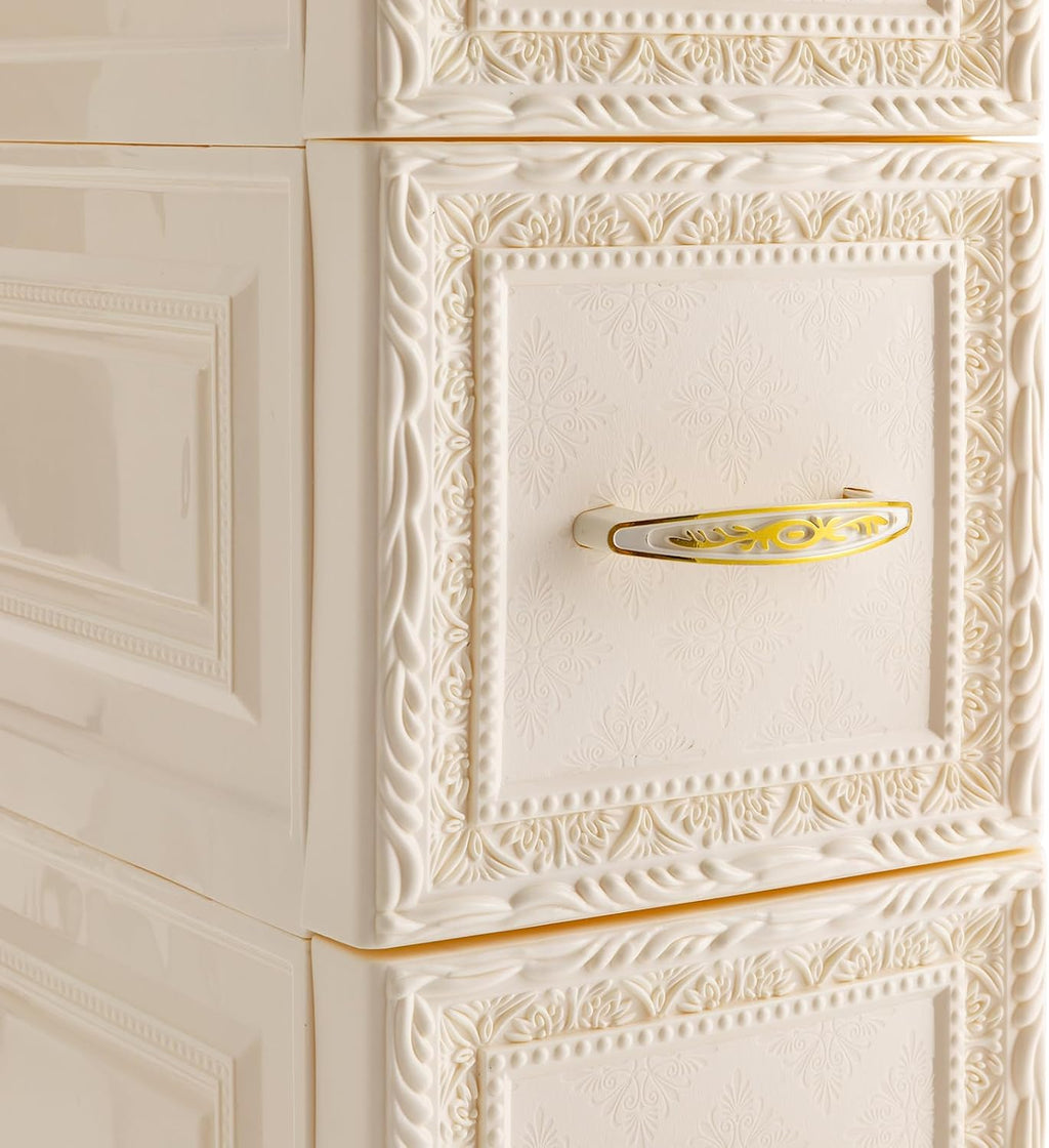 8 Drawer Narrow Storage Cabinet with Pull Handles I7315