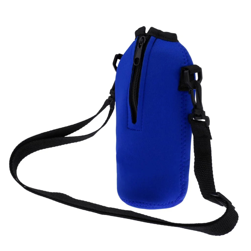Neoprene 750ml Water Bottle Holder Insulated Carrier Bag with Adjustable Straps N628