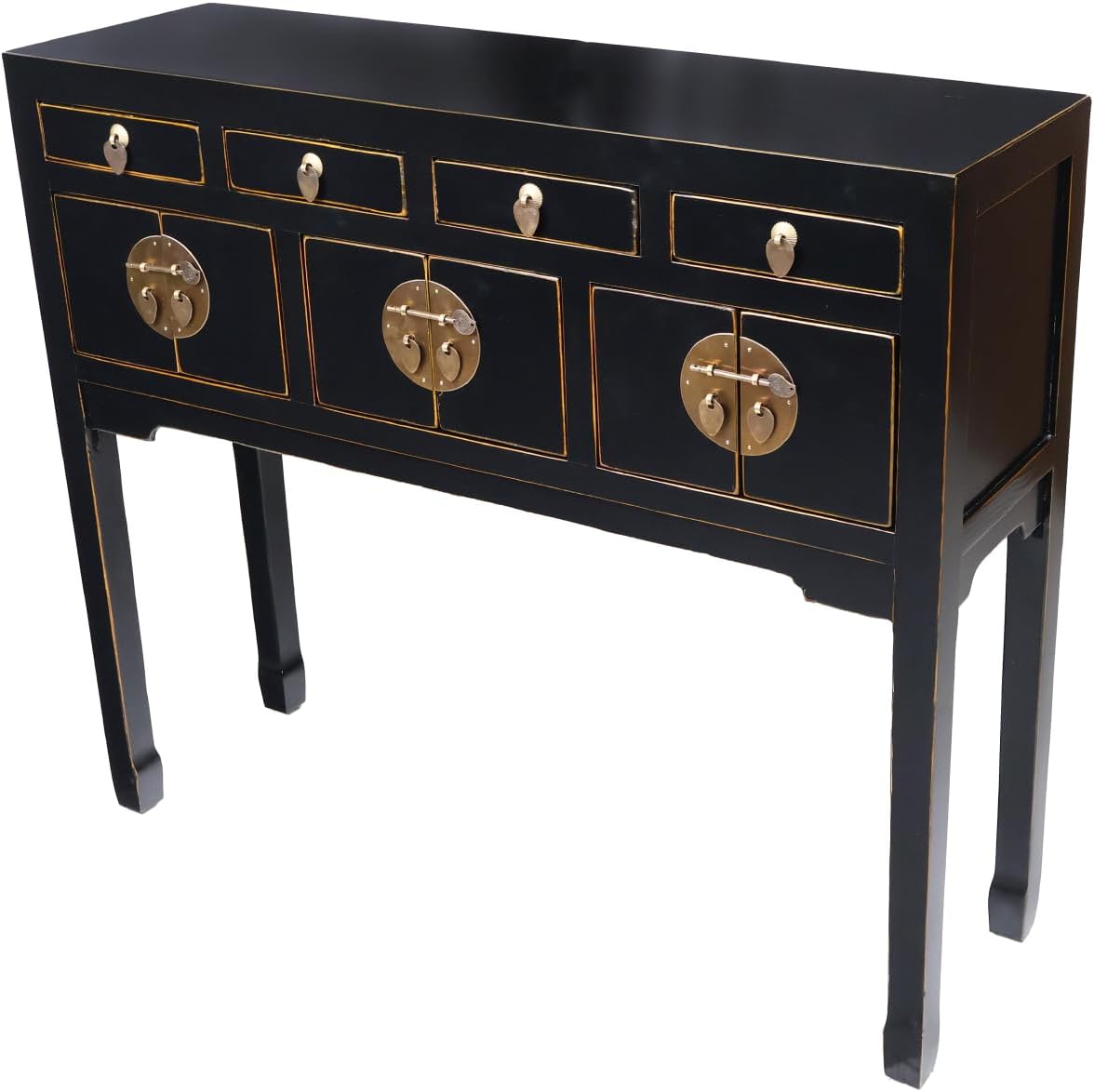 Black Lacquer Console Table M700