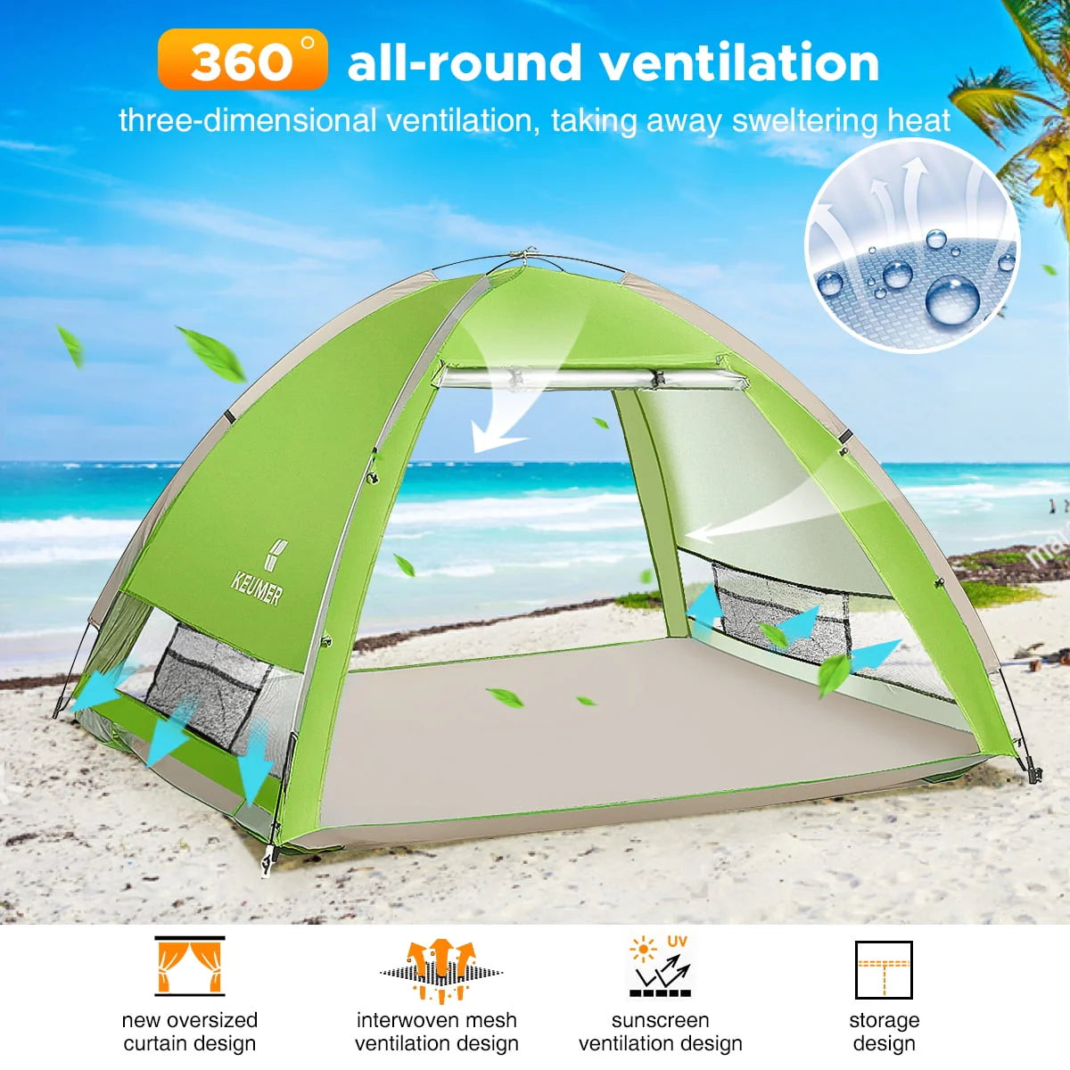 4 Person Dome Tent I3510