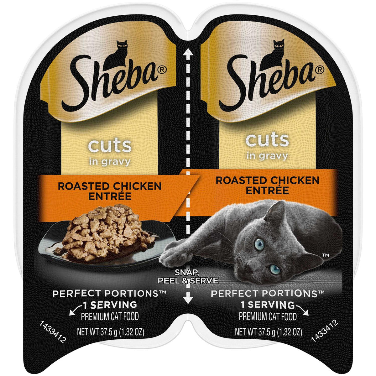 Roasted Chicken Gravy Wet Cat Food A7765