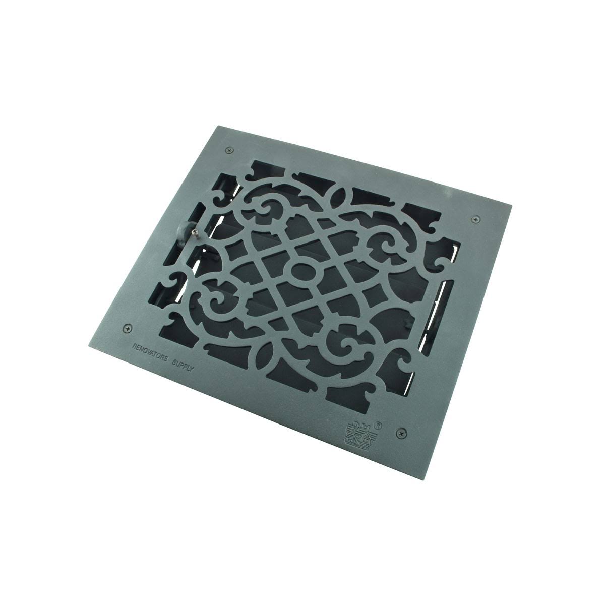 Cast Floor Heat Register Vent F1874