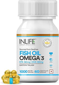 Omega 3 1000mg 180mg EPA 120mg DHA 60 Liquid Filled Capsules H8022