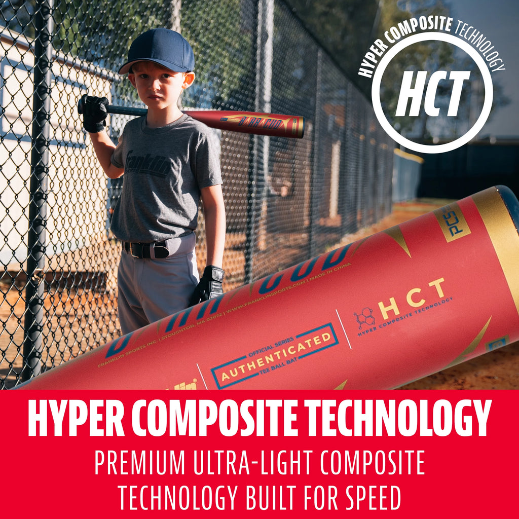 Kids Baseball Teeball Bat 25 Inches 12oz Red M540605