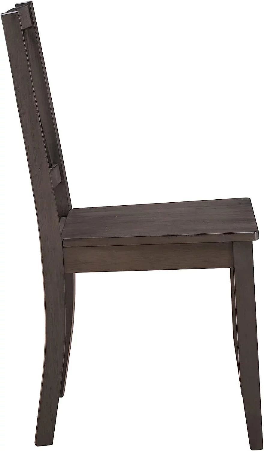 Gray Set of 2 Wooden Dining Chairs U8242
