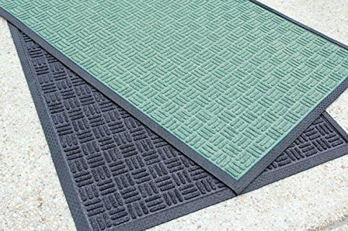 Graphite 4' x 6' Entrance Floor Mat with Gripper Backing A40087