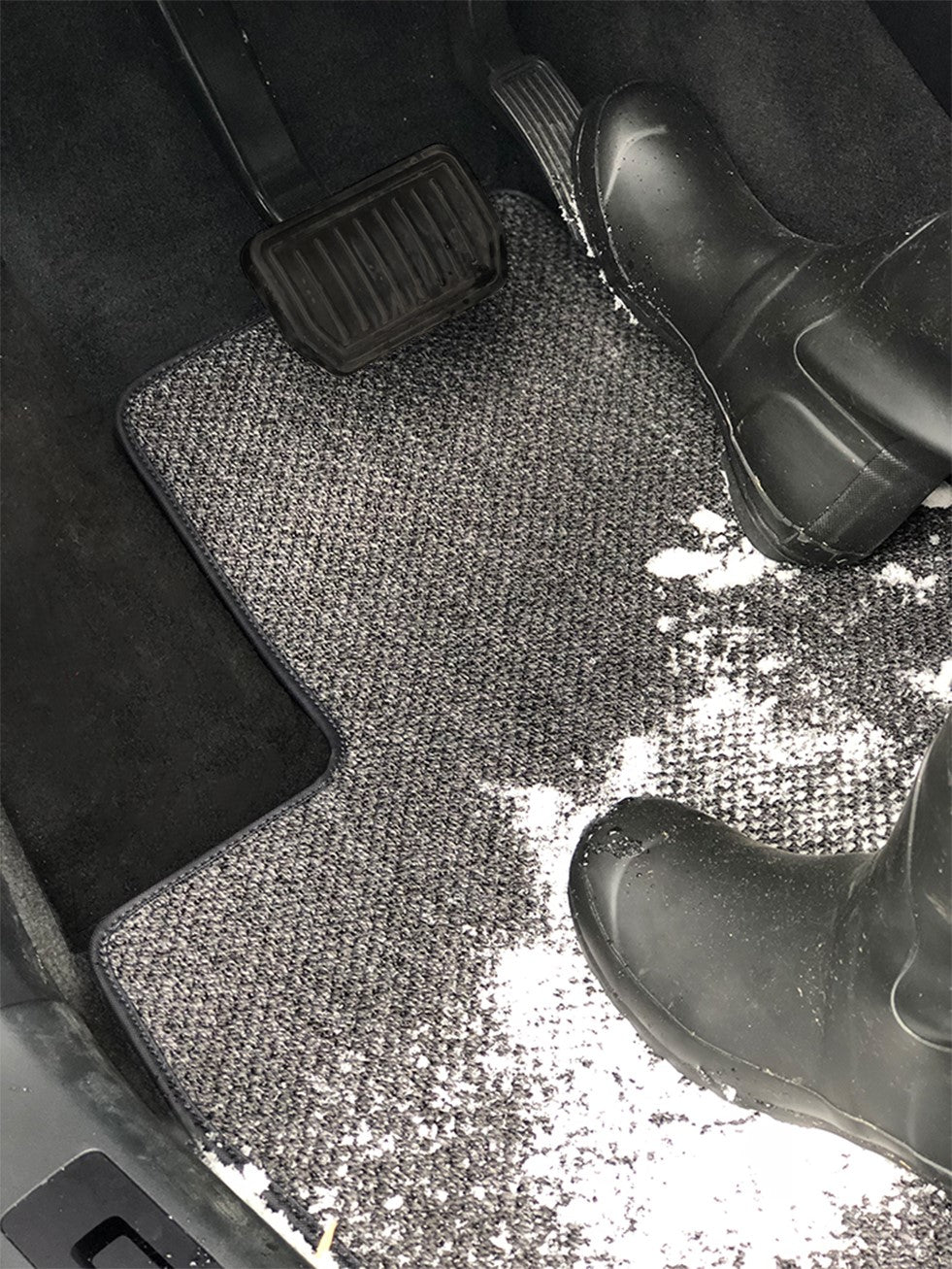 Charcoal All-Weather Textile Car Mats for Tesla Model X D98398