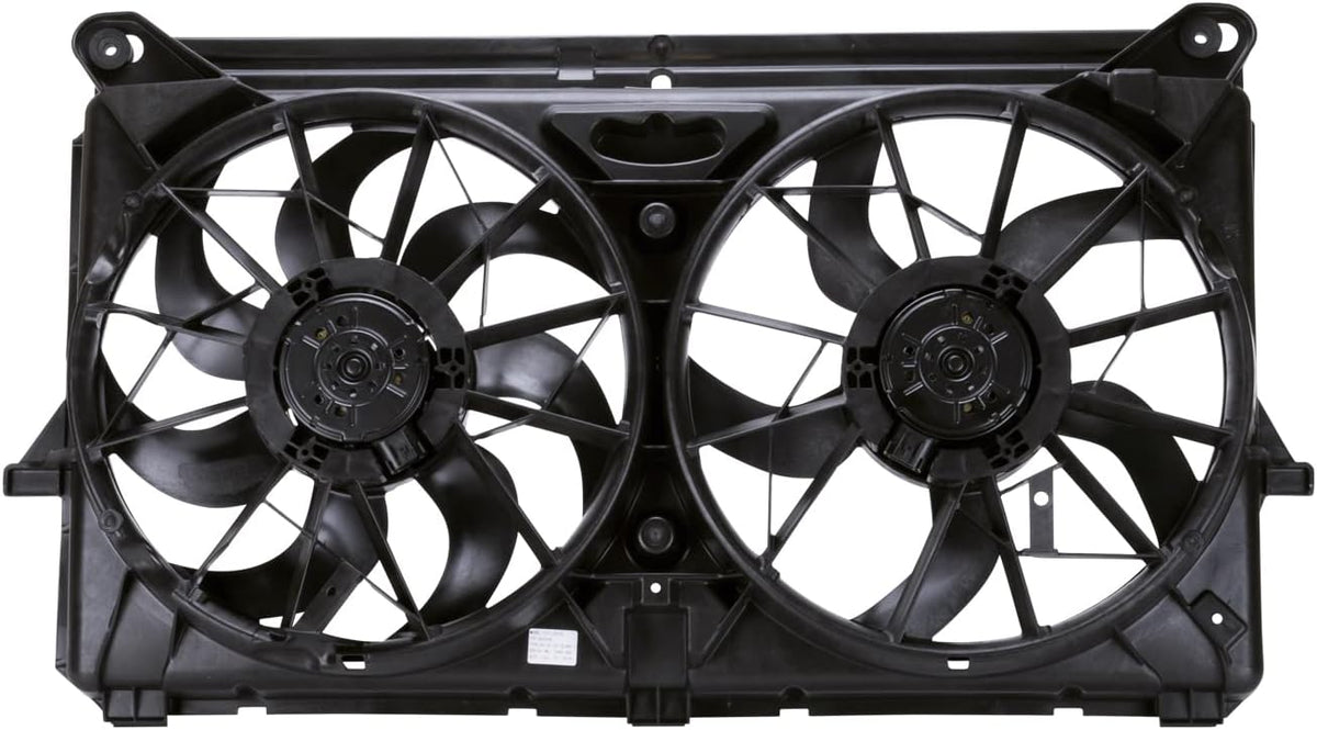 Cooling Fan Assembly for 2005-2007 Chevrolet Silverado, Black M64554