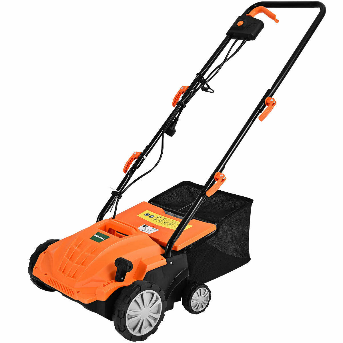 Corded Electric Lawn Mower Scarifier and Dethatcher U469915