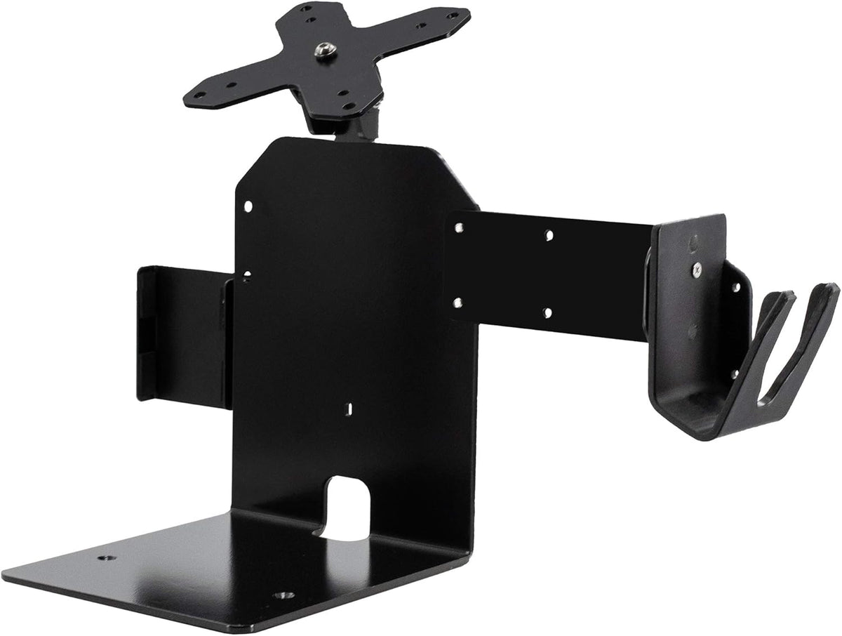 VESA POS Station with Printer Stand and Scanner Holder H737
