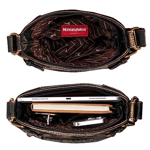 Soft Washed Leather Crossbody Shoulder Bag O550147