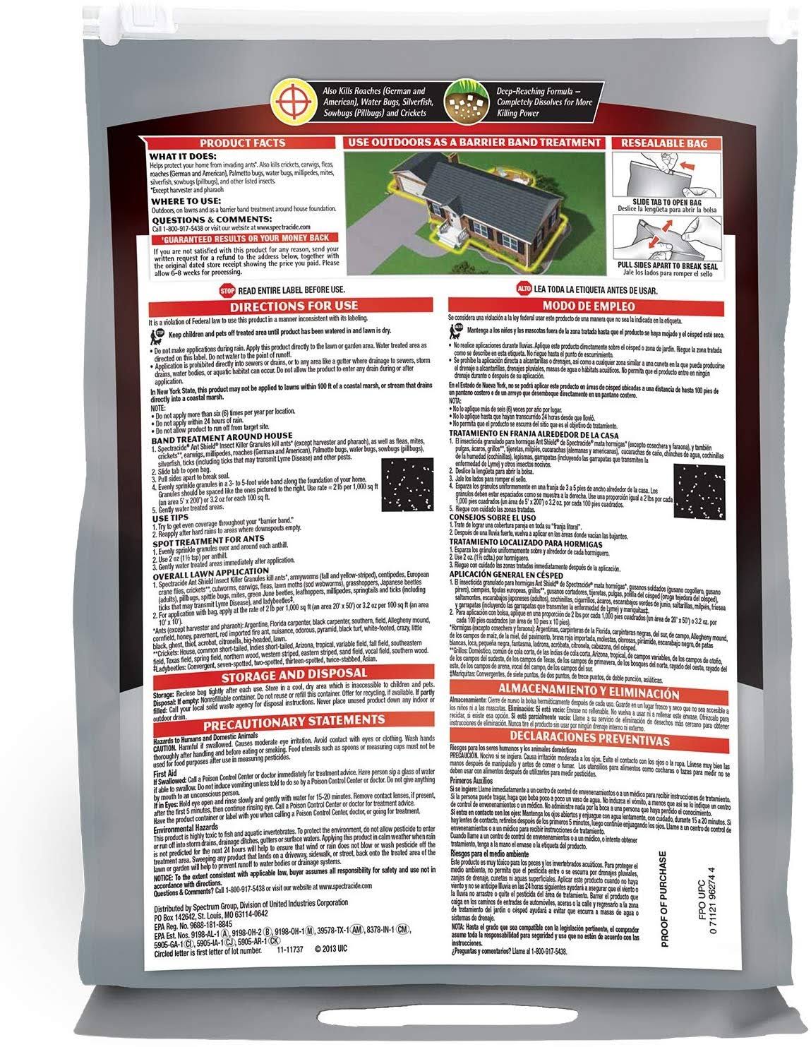 3-Pound Ant Barrier Granules, Case Pack of 4 O1080